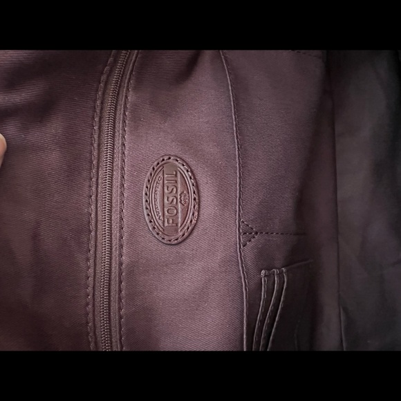 Fossil Sydney Tote in Rum Color - Picture 12 of 13